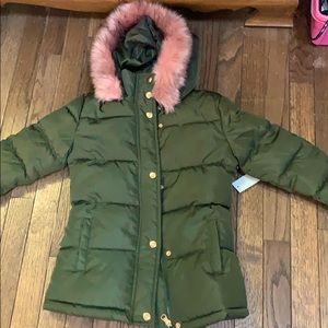 Ci Sono Kids Faux Fur Coat